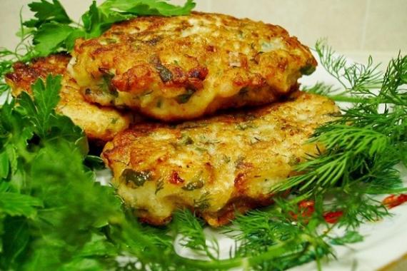 Dietni piščančji kotleti v pečici recept s fotografijami